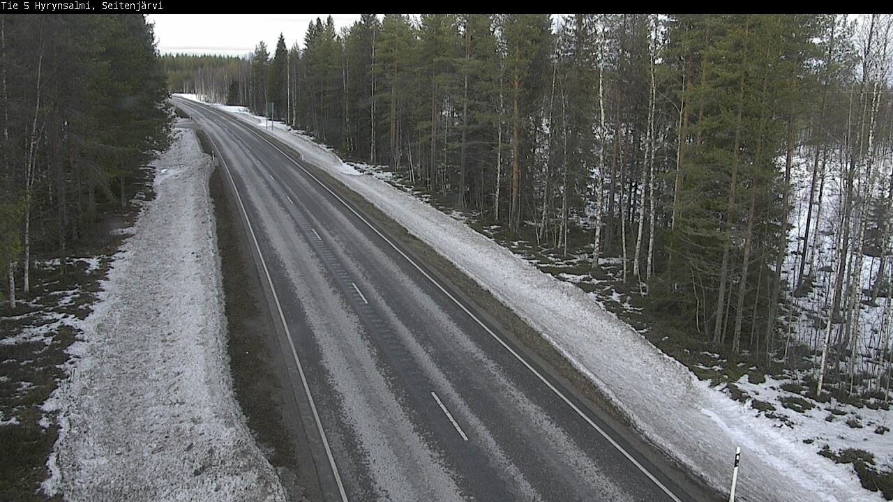 Kelikamerat Kuva Tie 5 Hyrynsalmi, Seitenjärvi, Hyrynsalmi, Kainuu
