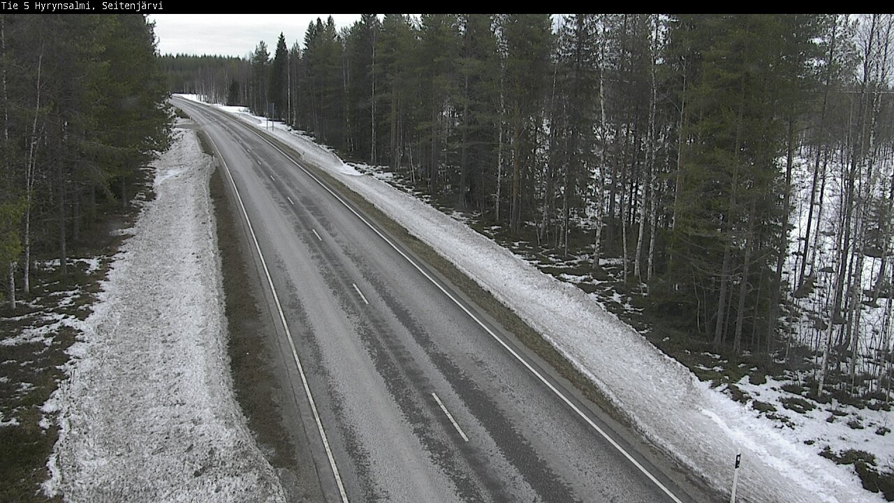 Kelikamerat Kuva Tie 5 Hyrynsalmi, Seitenjärvi, Hyrynsalmi, Kainuu