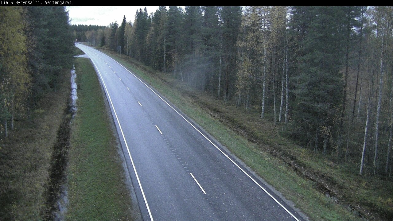 Kelikamerat Kuva Tie 5 Hyrynsalmi, Seitenjärvi, Hyrynsalmi, Kainuu