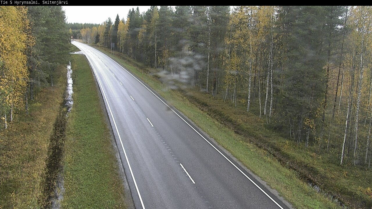 Kelikamerat Kuva Tie 5 Hyrynsalmi, Seitenjärvi, Hyrynsalmi, Kainuu
