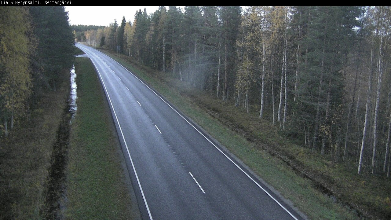 Kelikamerat Kuva Tie 5 Hyrynsalmi, Seitenjärvi, Hyrynsalmi, Kainuu