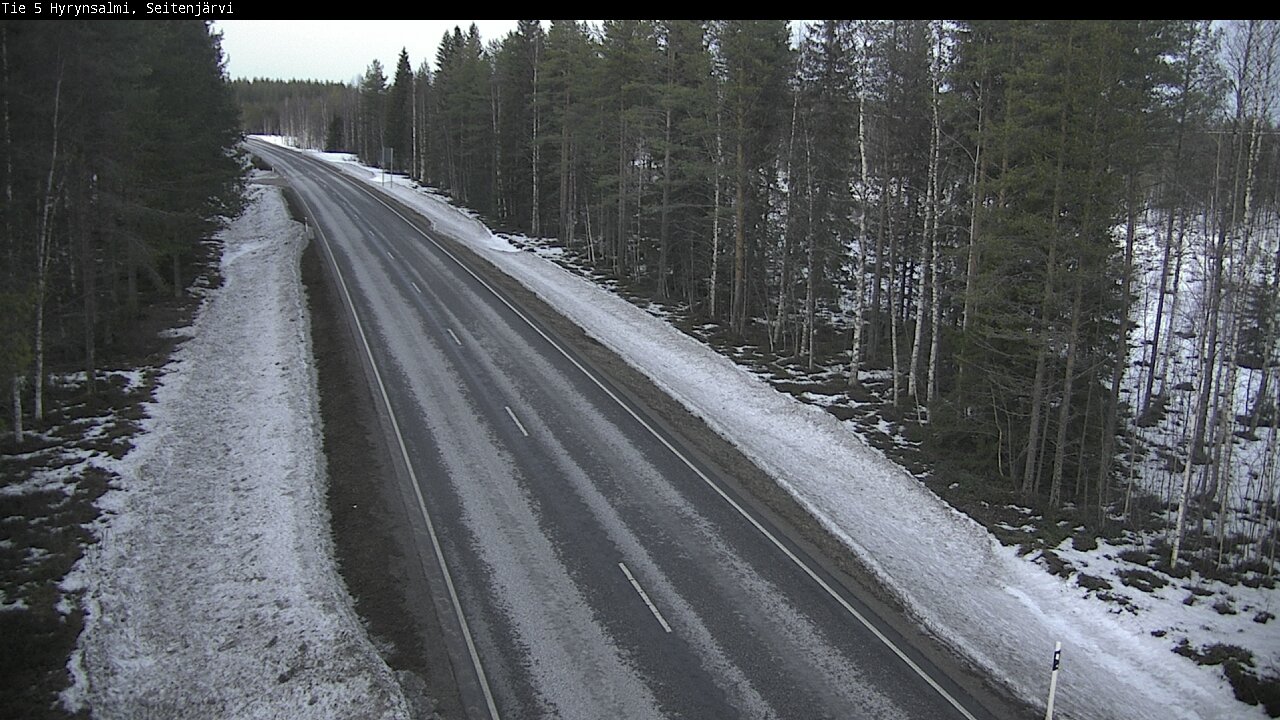 Kelikamerat Kuva Tie 5 Hyrynsalmi, Seitenjärvi, Hyrynsalmi, Kainuu