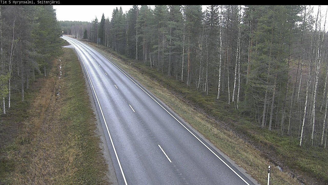 Kelikamerat Kuva Tie 5 Hyrynsalmi, Seitenjärvi, Hyrynsalmi, Kainuu