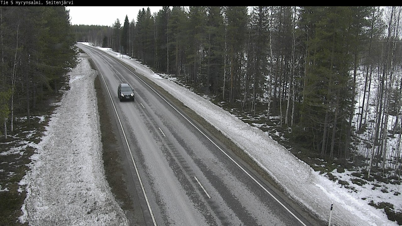 Kelikamerat Kuva Tie 5 Hyrynsalmi, Seitenjärvi, Hyrynsalmi, Kainuu