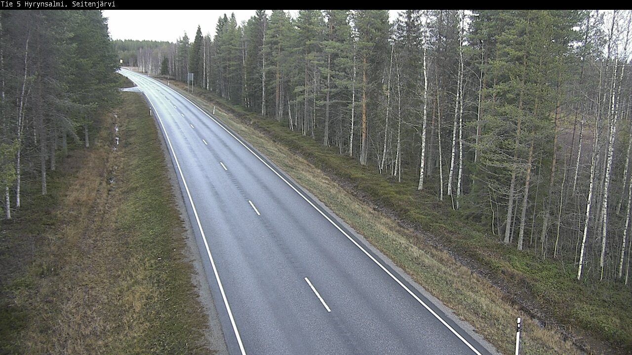 Kelikamerat Kuva Tie 5 Hyrynsalmi, Seitenjärvi, Hyrynsalmi, Kainuu