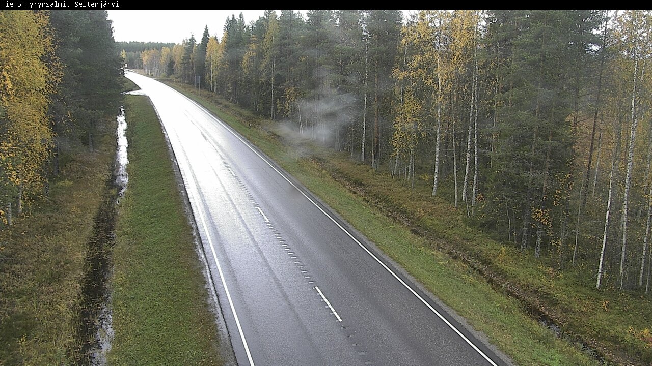 Kelikamerat Kuva Tie 5 Hyrynsalmi, Seitenjärvi, Hyrynsalmi, Kainuu