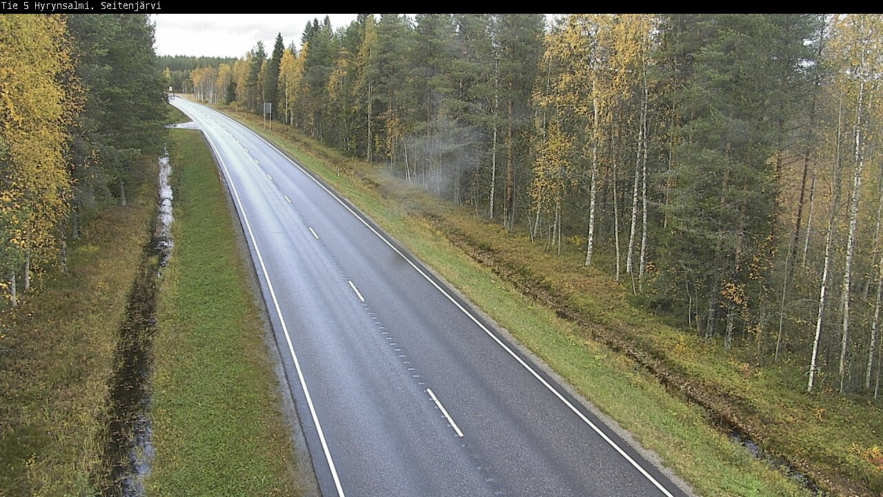 Kelikamerat Kuva Tie 5 Hyrynsalmi, Seitenjärvi, Hyrynsalmi, Kainuu