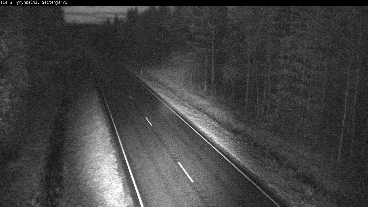 Kelikamerat Kuva Tie 5 Hyrynsalmi, Seitenjärvi, Hyrynsalmi, Kainuu
