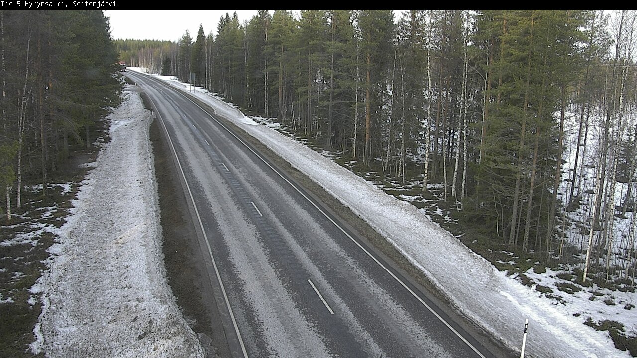 Kelikamerat Kuva Tie 5 Hyrynsalmi, Seitenjärvi, Hyrynsalmi, Kainuu