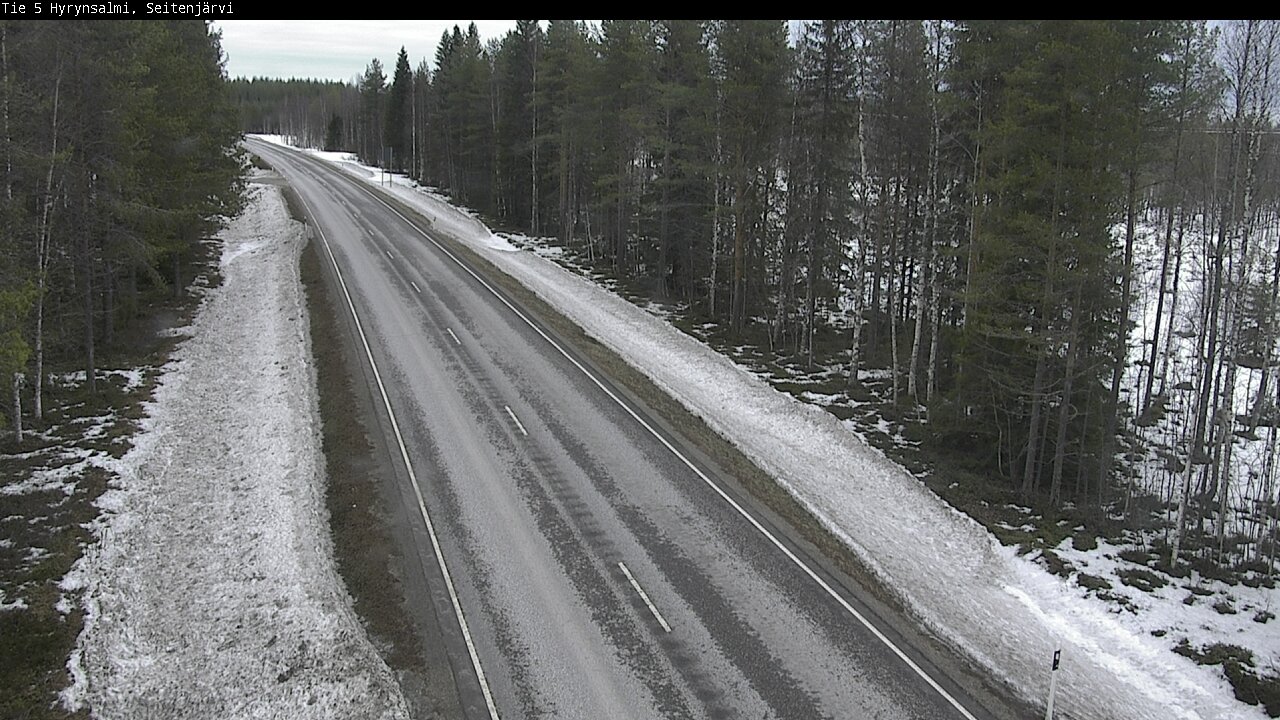 Kelikamerat Kuva Tie 5 Hyrynsalmi, Seitenjärvi, Hyrynsalmi, Kainuu