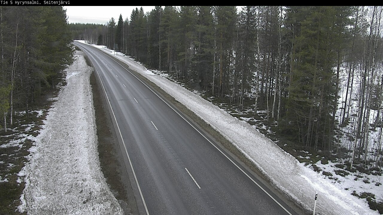 Kelikamerat Kuva Tie 5 Hyrynsalmi, Seitenjärvi, Hyrynsalmi, Kainuu
