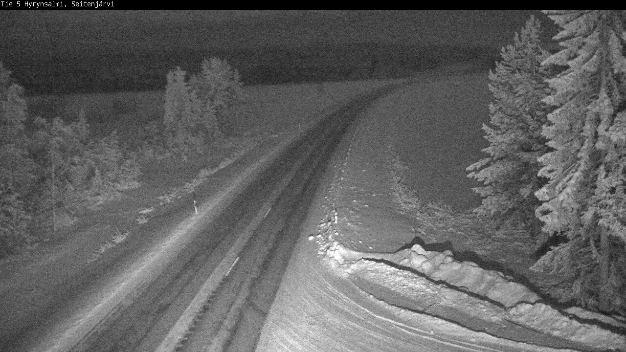 Kelikamerat Kuva Tie 5 Hyrynsalmi, Seitenjärvi, Hyrynsalmi, Kainuu