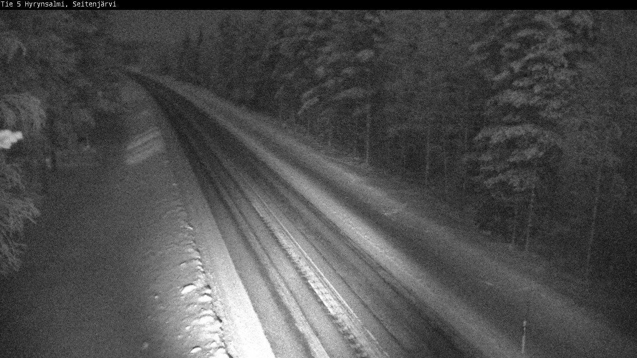 Kelikamerat Kuva Tie 5 Hyrynsalmi, Seitenjärvi, Hyrynsalmi, Kainuu