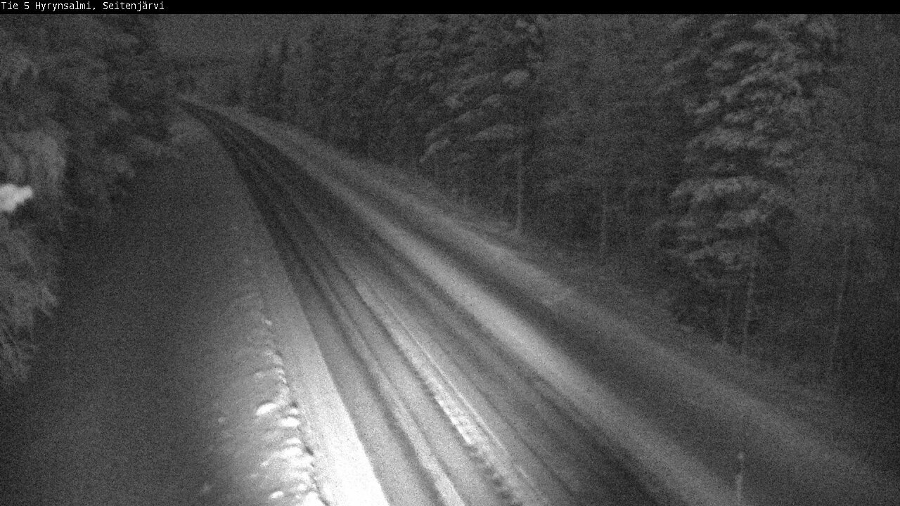 Kelikamerat Kuva Tie 5 Hyrynsalmi, Seitenjärvi, Hyrynsalmi, Kainuu