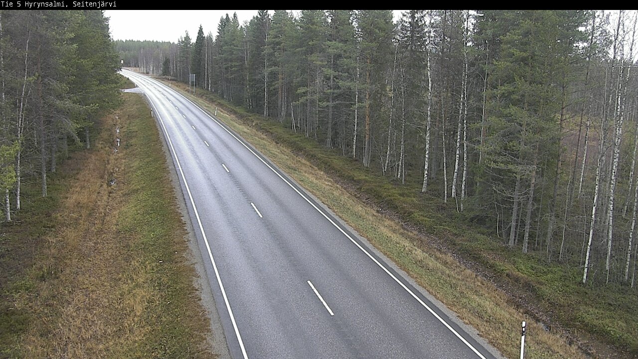 Kelikamerat Kuva Tie 5 Hyrynsalmi, Seitenjärvi, Hyrynsalmi, Kainuu