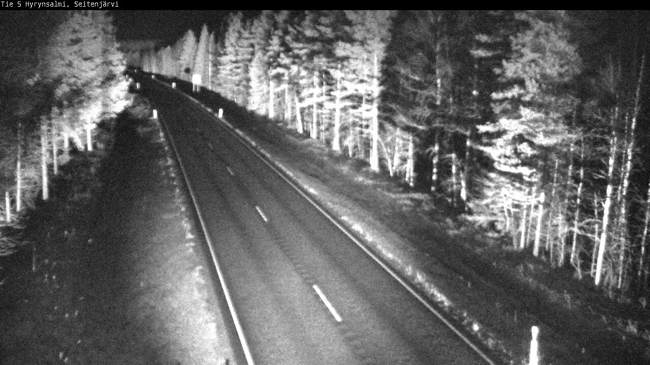 Kelikamerat Kuva Tie 5 Hyrynsalmi, Seitenjärvi, Hyrynsalmi, Kainuu