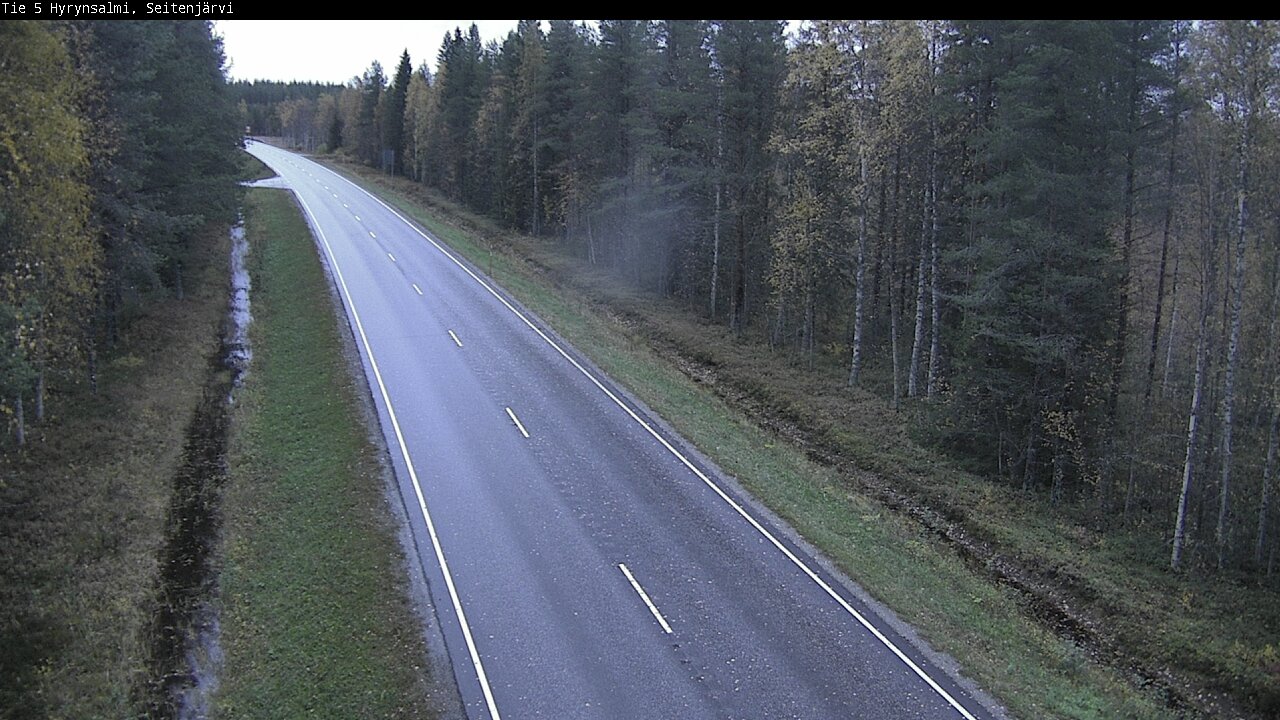 Kelikamerat Kuva Tie 5 Hyrynsalmi, Seitenjärvi, Hyrynsalmi, Kainuu