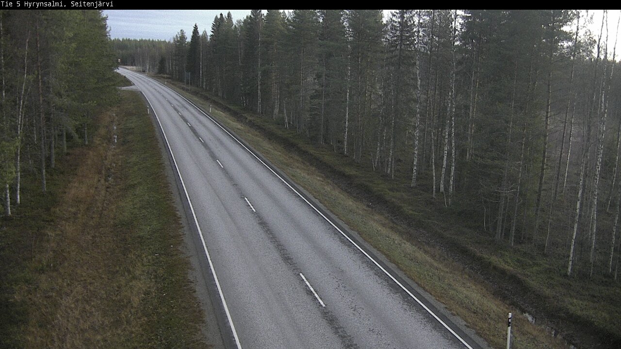 Kelikamerat Kuva Tie 5 Hyrynsalmi, Seitenjärvi, Hyrynsalmi, Kainuu