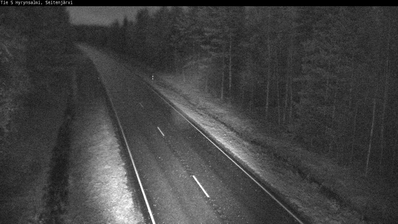 Kelikamerat Kuva Tie 5 Hyrynsalmi, Seitenjärvi, Hyrynsalmi, Kainuu