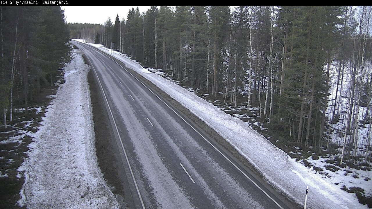 Kelikamerat Kuva Tie 5 Hyrynsalmi, Seitenjärvi, Hyrynsalmi, Kainuu