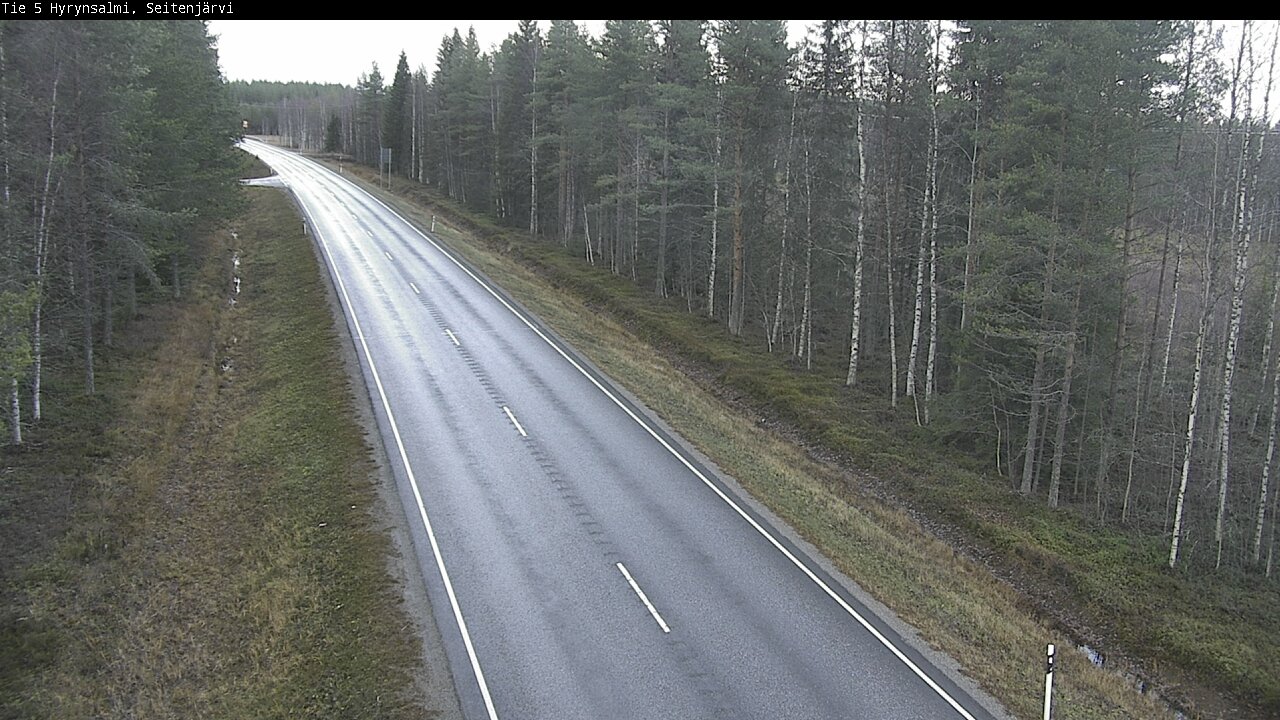 Kelikamerat Kuva Tie 5 Hyrynsalmi, Seitenjärvi, Hyrynsalmi, Kainuu