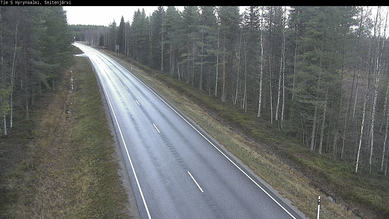 Kelikamerat Kuva Tie 5 Hyrynsalmi, Seitenjärvi, Hyrynsalmi, Kainuu