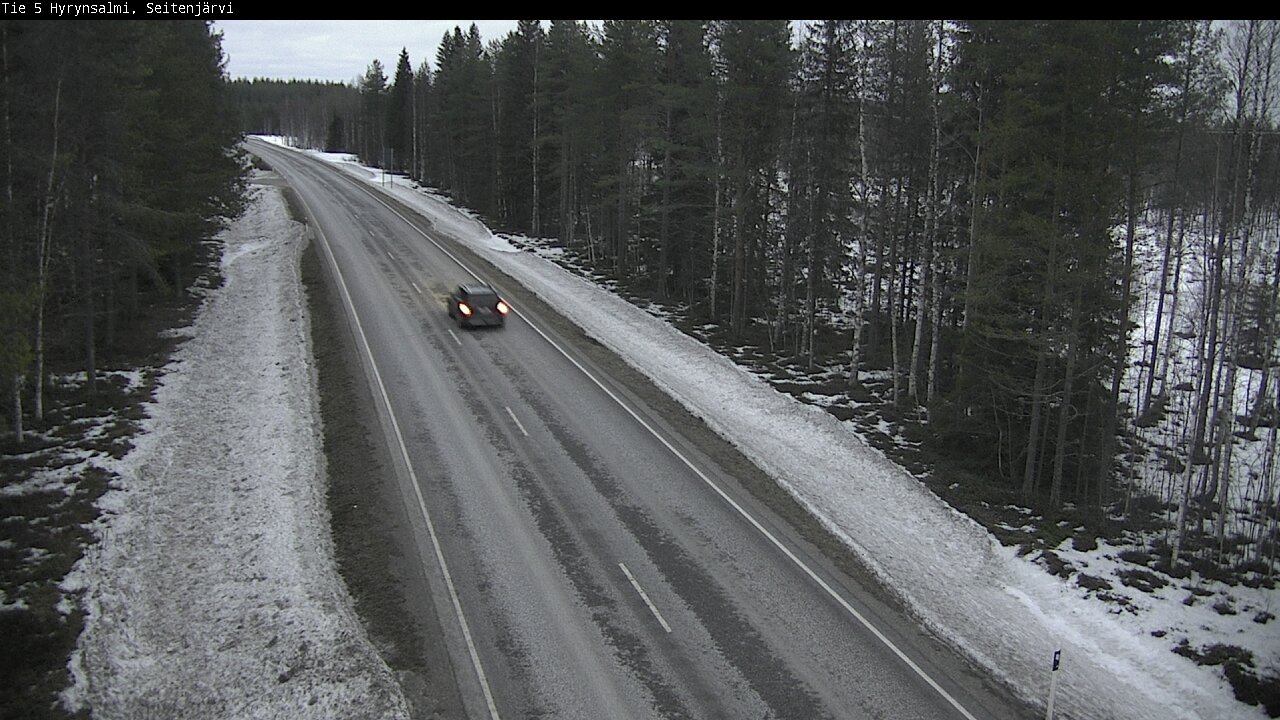 Kelikamerat Kuva Tie 5 Hyrynsalmi, Seitenjärvi, Hyrynsalmi, Kainuu