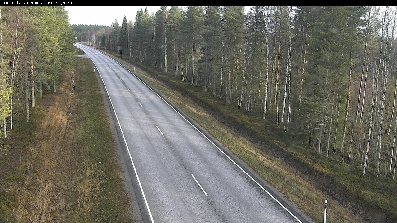 Kelikamerat Kuva Tie 5 Hyrynsalmi, Seitenjärvi, Hyrynsalmi, Kainuu