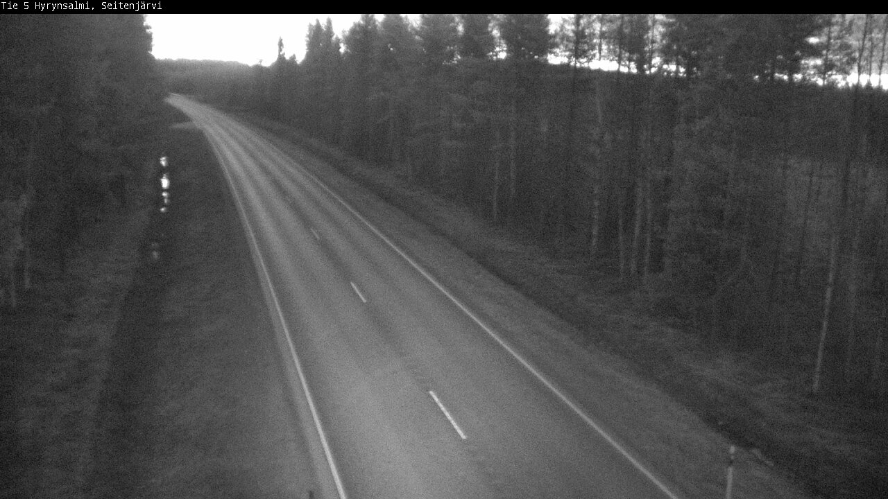 Kelikamerat Kuva Tie 5 Hyrynsalmi, Seitenjärvi, Hyrynsalmi, Kainuu