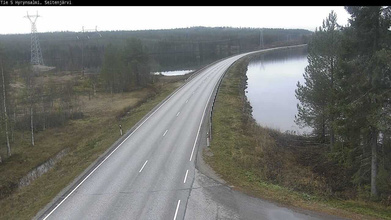 Kelikamerat Kuva Tie 5 Hyrynsalmi, Seitenjärvi, Hyrynsalmi, Kainuu