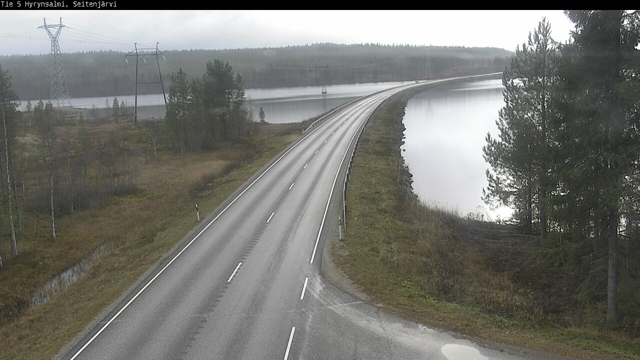 Kelikamerat Kuva Tie 5 Hyrynsalmi, Seitenjärvi, Hyrynsalmi, Kainuu