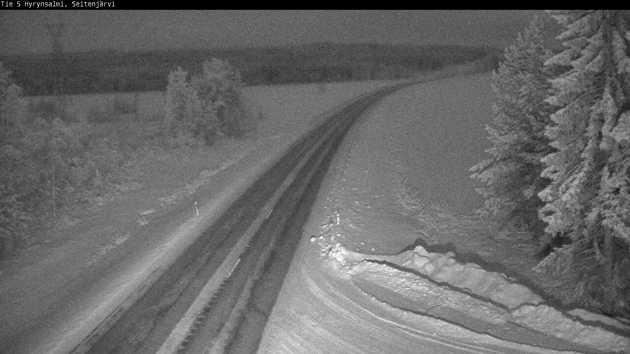 Kelikamerat Kuva Tie 5 Hyrynsalmi, Seitenjärvi, Hyrynsalmi, Kainuu