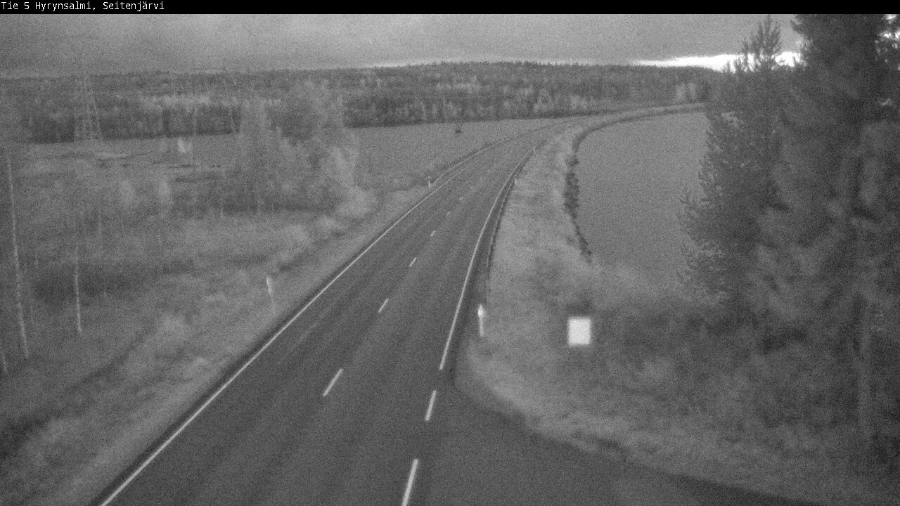 Kelikamerat Kuva Tie 5 Hyrynsalmi, Seitenjärvi, Hyrynsalmi, Kainuu