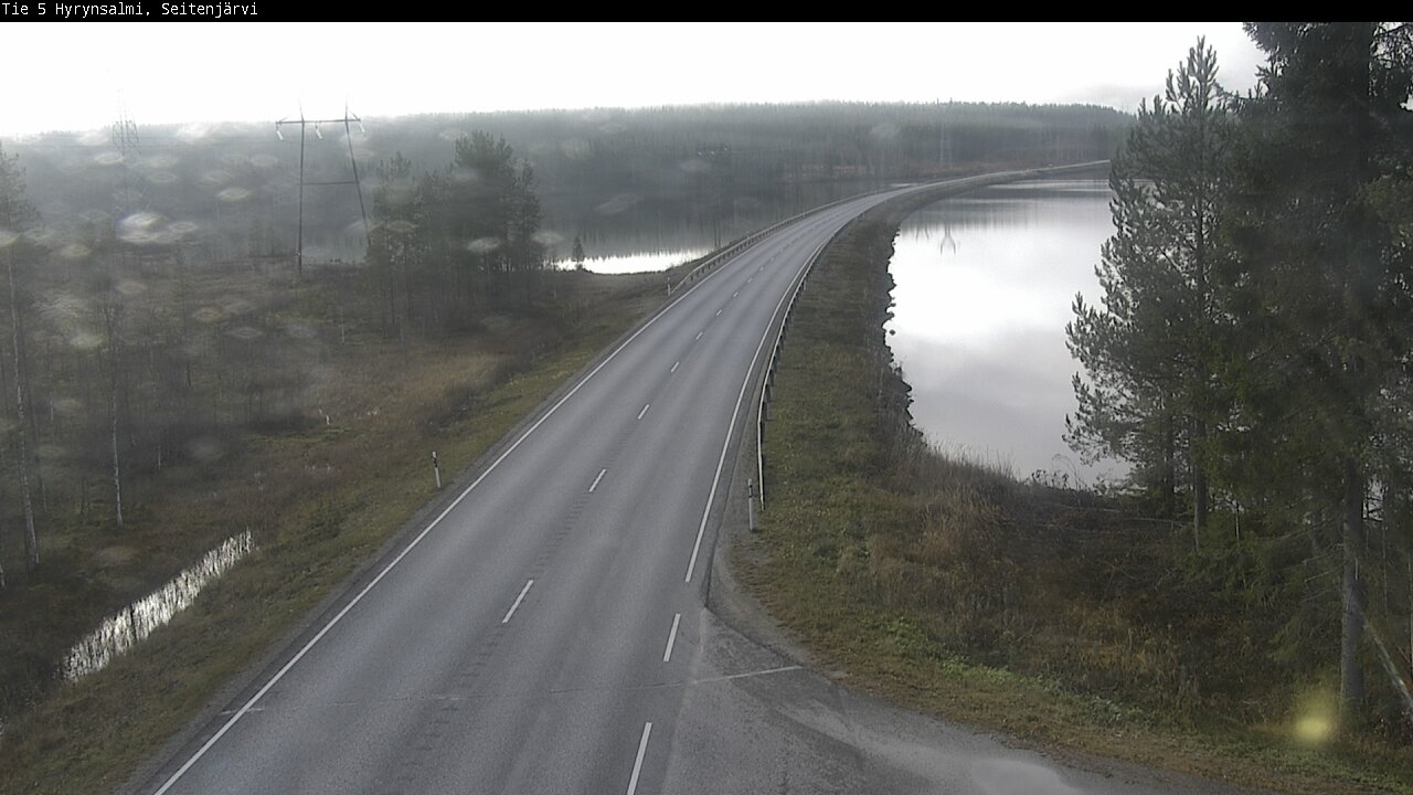 Kelikamerat Kuva Tie 5 Hyrynsalmi, Seitenjärvi, Hyrynsalmi, Kainuu