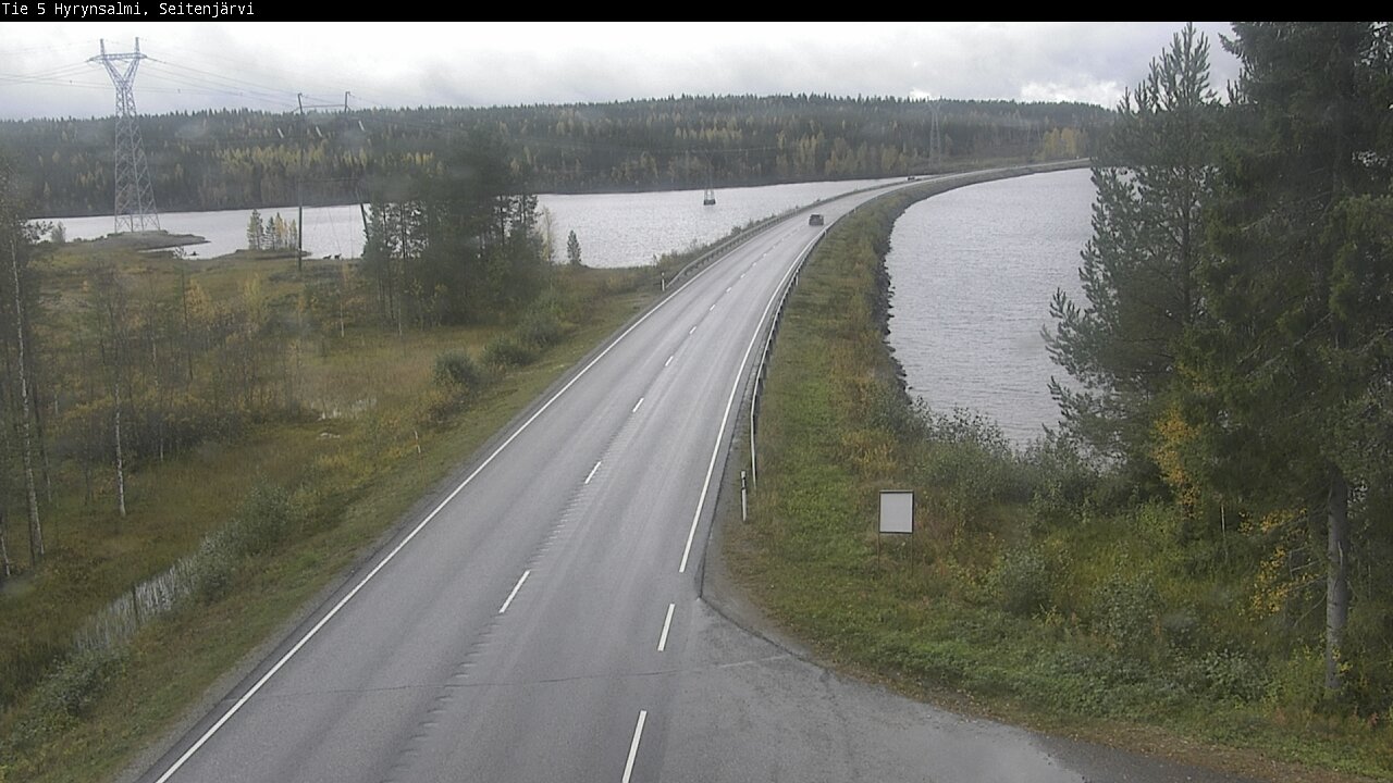 Kelikamerat Kuva Tie 5 Hyrynsalmi, Seitenjärvi, Hyrynsalmi, Kainuu