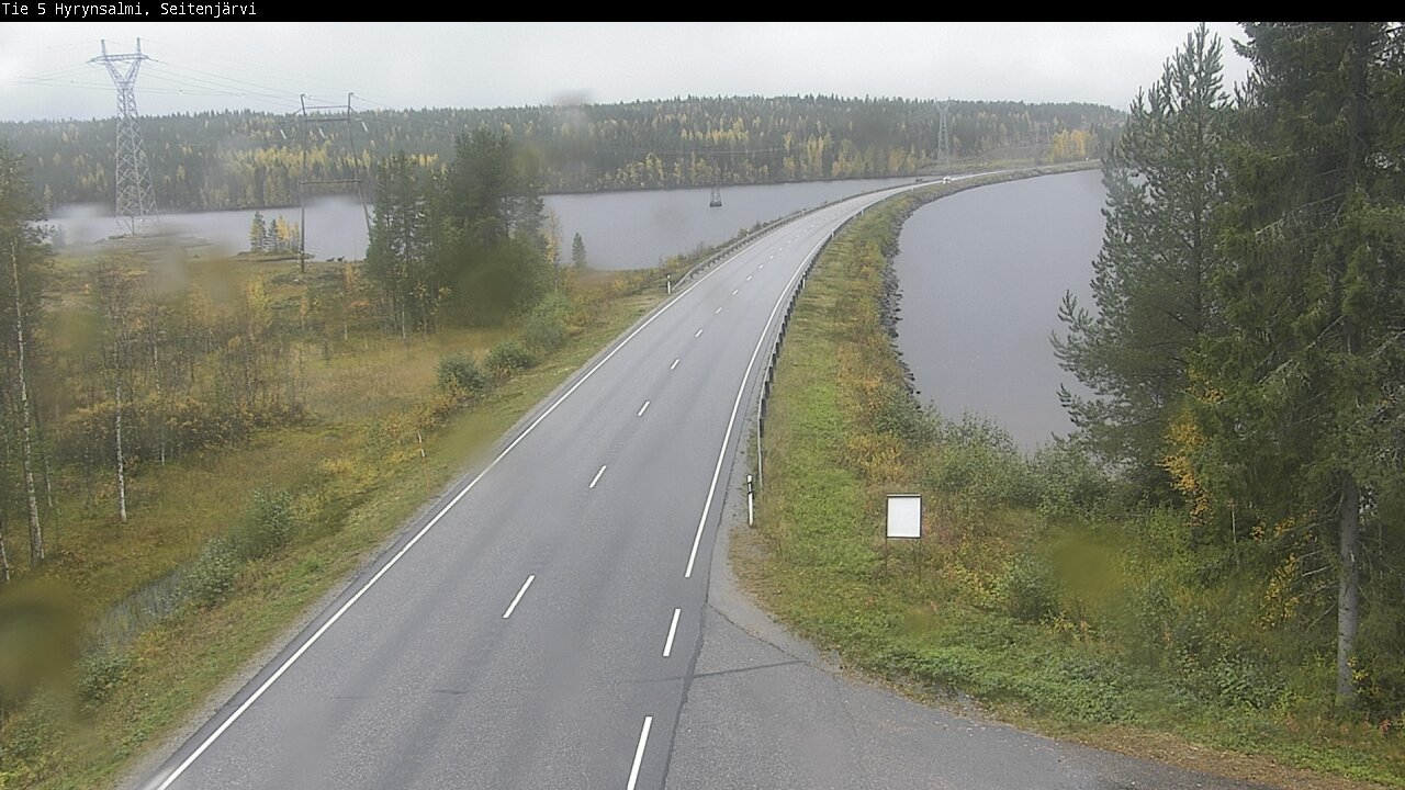 Kelikamerat Kuva Tie 5 Hyrynsalmi, Seitenjärvi, Hyrynsalmi, Kainuu