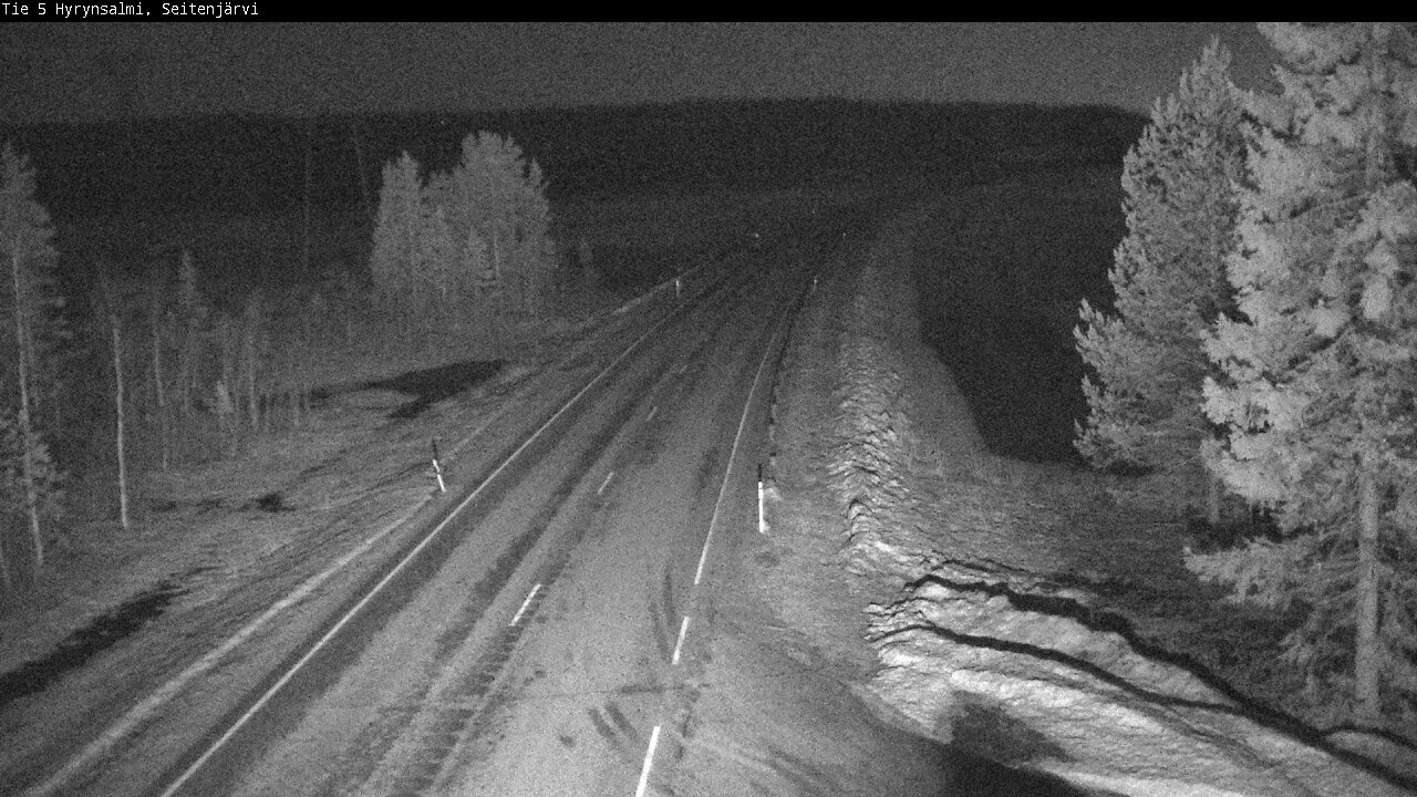 Kelikamerat Kuva Tie 5 Hyrynsalmi, Seitenjärvi, Hyrynsalmi, Kainuu