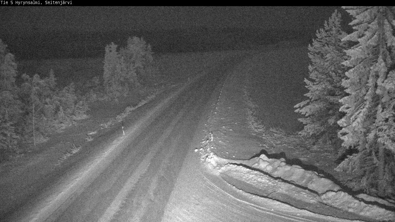 Kelikamerat Kuva Tie 5 Hyrynsalmi, Seitenjärvi, Hyrynsalmi, Kainuu