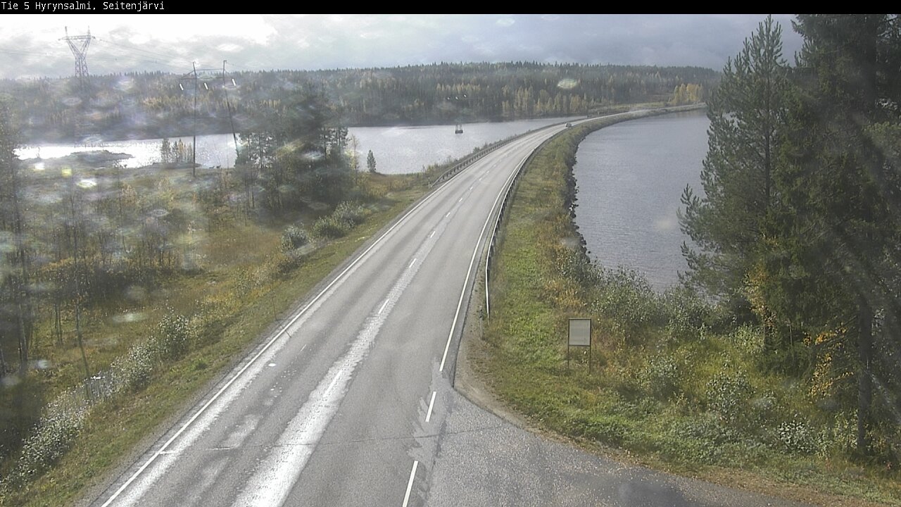 Kelikamerat Kuva Tie 5 Hyrynsalmi, Seitenjärvi, Hyrynsalmi, Kainuu
