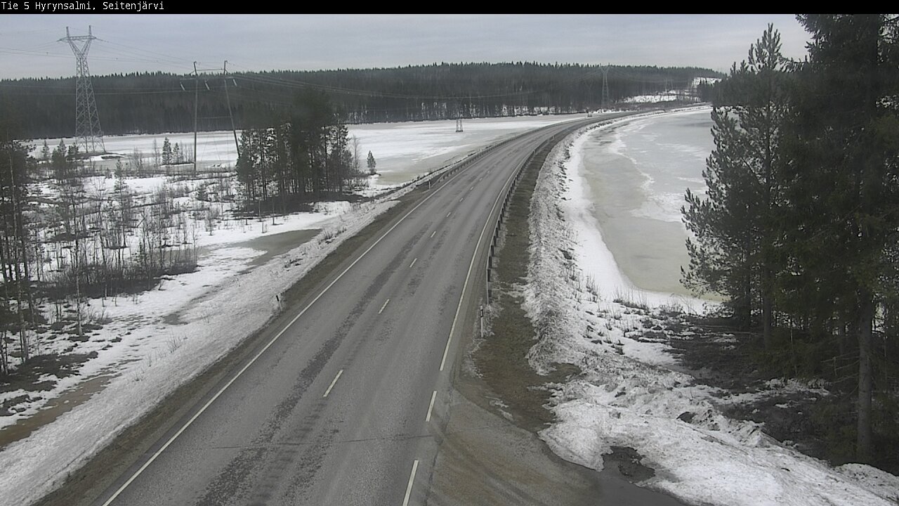 Kelikamerat Kuva Tie 5 Hyrynsalmi, Seitenjärvi, Hyrynsalmi, Kainuu