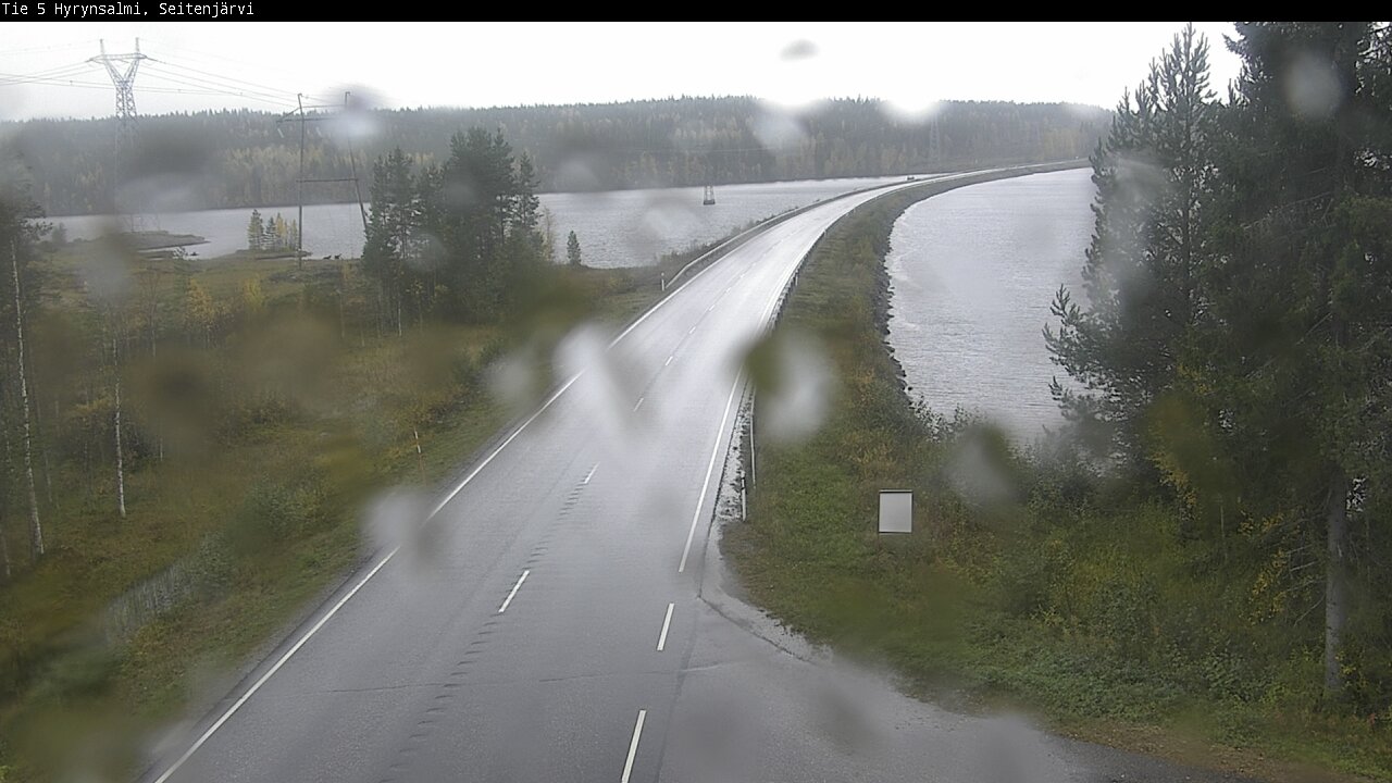 Kelikamerat Kuva Tie 5 Hyrynsalmi, Seitenjärvi, Hyrynsalmi, Kainuu