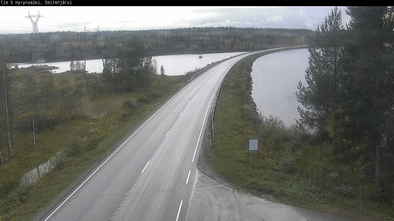 Kelikamerat Kuva Tie 5 Hyrynsalmi, Seitenjärvi, Hyrynsalmi, Kainuu