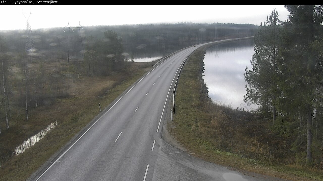 Kelikamerat Kuva Tie 5 Hyrynsalmi, Seitenjärvi, Hyrynsalmi, Kainuu