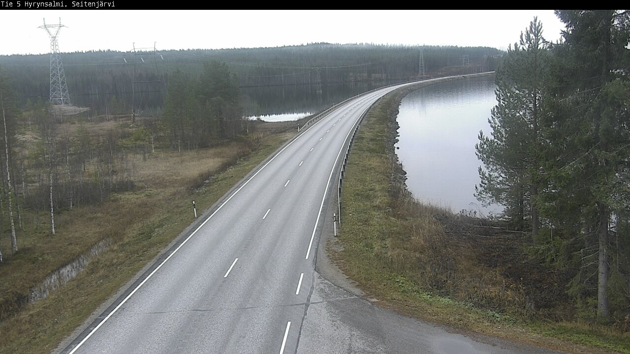 Kelikamerat Kuva Tie 5 Hyrynsalmi, Seitenjärvi, Hyrynsalmi, Kainuu