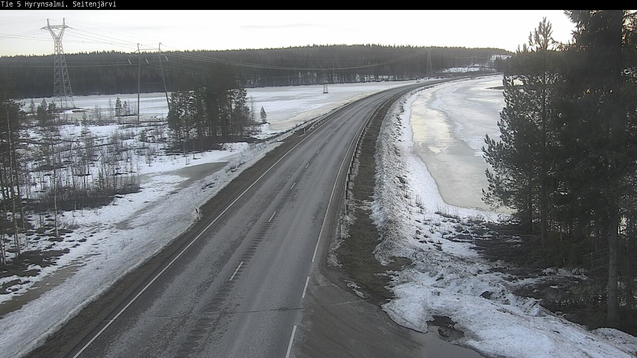 Kelikamerat Kuva Tie 5 Hyrynsalmi, Seitenjärvi, Hyrynsalmi, Kainuu