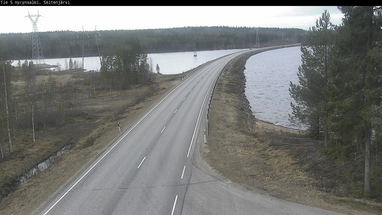 Kelikamerat Kuva Tie 5 Hyrynsalmi, Seitenjärvi, Hyrynsalmi, Kainuu