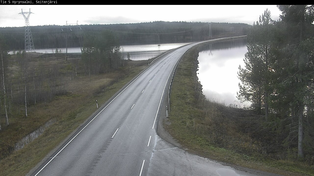 Kelikamerat Kuva Tie 5 Hyrynsalmi, Seitenjärvi, Hyrynsalmi, Kainuu