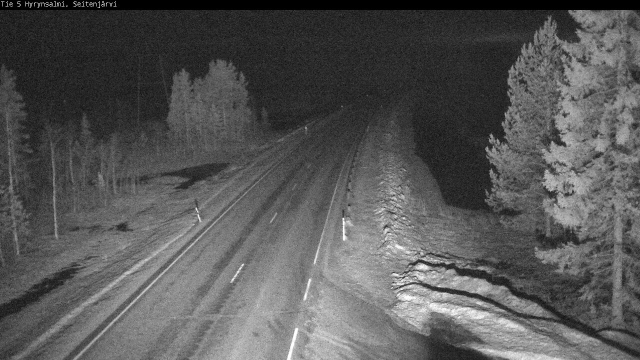 Kelikamerat Kuva Tie 5 Hyrynsalmi, Seitenjärvi, Hyrynsalmi, Kainuu