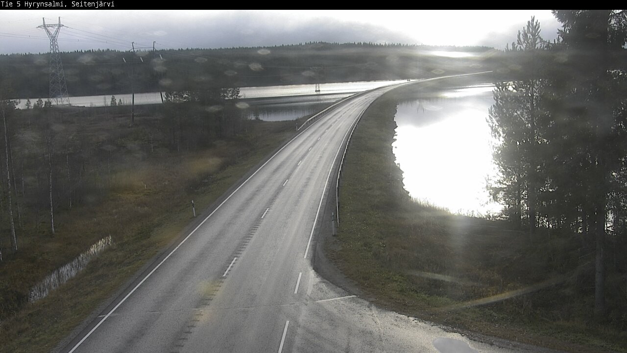 Kelikamerat Kuva Tie 5 Hyrynsalmi, Seitenjärvi, Hyrynsalmi, Kainuu