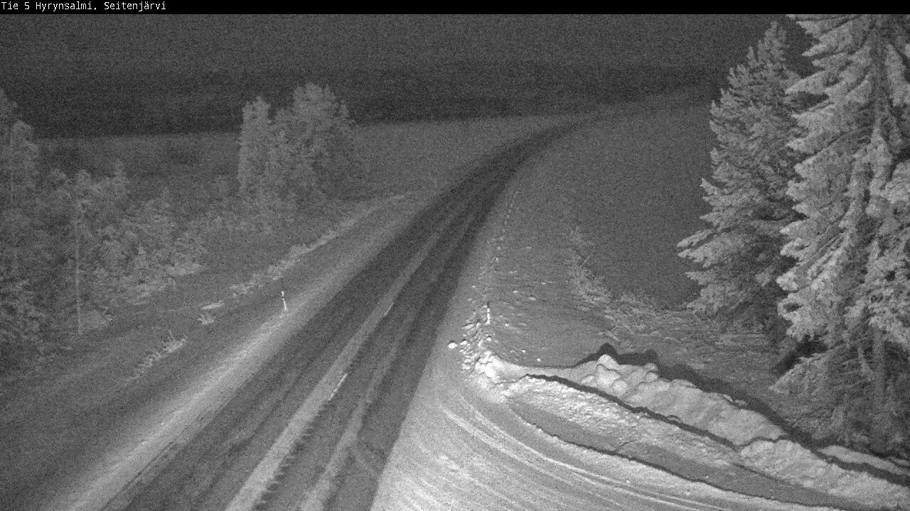 Kelikamerat Kuva Tie 5 Hyrynsalmi, Seitenjärvi, Hyrynsalmi, Kainuu